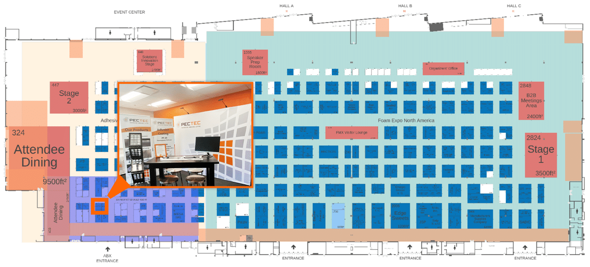 PECTEC at the 2022 Adhesives & Bonding Expo North America